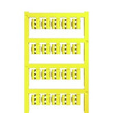 Weidmuller Cable marker, clip-on, yellow, 12 x 5.8mm Weidmuller